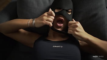 Quickly recorded cumming in the mouth of a teen Bulgarian brothel girl